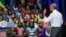 President Barack Obama addresses a Young African Leaders Initiative gathering in Washington, Aug. 3, 2016.
