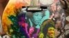 Jimi Hendrix Tribute Guitar (Courtesy Victor Litz Music Center)