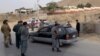 A police checkpoint near Pul e Khumri, 107 kilometers south of Kunduz, Afghanistan, which was attacked by Taliban forces earlier this month.