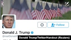 Un tweet du président américain Donald Trump 