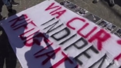 ሮማ፡ ብኣማኢት ዝቑጸሩ ስደተኛታትን አባል ሰልፊ ጸጋማዊያን ኢጣልያ ናይ ተቓውሞ ሰልፊ አካይዶም