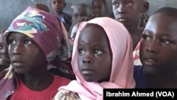 Yara 'Yan gudun hijira a makarantar firamare a Damare, Yola2