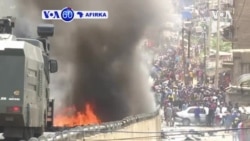 VOA60 AFIRKA: A Kasar Kenya, Daruruwan Masu Zanga Zanga Ne Suka Mamaye Titunan Nairobi Babban Birnin Kasar Don Nuna Bacin Ran Su