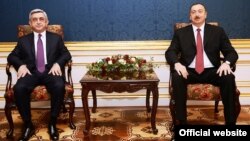 Meeting between President of Armenia Serzh Sargsyan and President of Azerbaijan Ilham Aliyev, Vienna, Austria, November 19, 2013