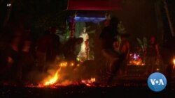 Venezuelan Devotees Burn, Beat, and Cut Themselves Celebrating Goddess