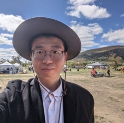 澳大利亚国立大学数学系学生吴乐宝（照片提供: 吴乐宝）