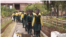 FILE - Students are seen at a girls school in Malawi. The government aims to vaccine 1.5 million girls between the ages of 9 and 14 against the human papilloma virus (HPV), which can cause cervical cancer.