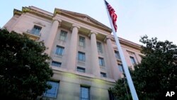 美国司法部大楼(2013年5月14日，资料图片)