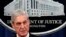 FILE - U.S. Special Counsel Robert Mueller talks to reporters about the Russia probe in this undated photo. 