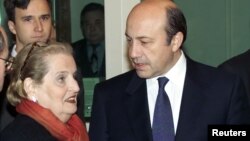 Мадлен Олбрайт и Игорь Иванов