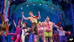 موزیکال «باب اسفنجی» با نامزدی در ۱۲ رشته با «دختران بدجنس» رقابت می کند