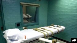 Salle d'exécution au Texas (AP Photo/Pat Sullivan)