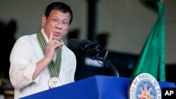 로드리고 두테르테 필리핀 대통령.