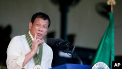 صدر روڈریگو ڈوٹرٹے (فائل فوٹو)