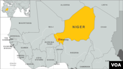 Map of Niger