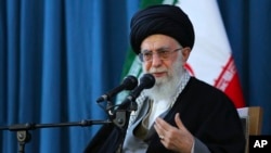 아야톨라 알리 하메네이 이란 최고지도자 (자료사진)