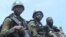 FILE - Cameroon military deployed to protect schools and the population in Bamenda, July 21, 2019. (Photo: M. Kindzeka / VOA)