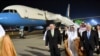 FILE - Secretary of State Mike Pompeo arrives at King Abdulaziz International Airport in Jeddah, Saudi Arabia, Sept. 18, 2019. 