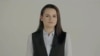 Belarusian opposition politician Sviatlana Tsikhanouskaya addresses the nation in Vilnius, Lithuania, in this still image taken from handout video released Aug. 21, 2020.