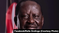 Le leader et candidat de l’opposition Raila Odinga, Nairobi, Kenya, 30 mars 2017. (Facebook/Raila Odinga)