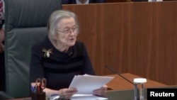 英籍香港终审法院非常任法官何熙怡（Brenda Hale）说，她的任期将结束并表示她不希望获得连任。（路透社照片）