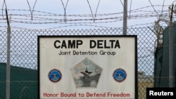 The exterior of Camp Delta is seen at the U.S. Naval Base at Guantanamo Bay, March 6, 2013. 