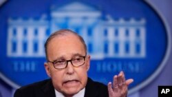 래리 커들로 미 백악관 국가경제위원회 위원장 (자료사진) 