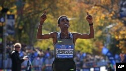 ኤርትራዊው አትሌት ግርማይ ገብረሥላሴ 