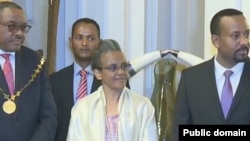 የቀድሞ ጠ/ሚ ኃይለማርያም ደሳለኝ እና ጠ/ሚ ዶ/ር አብይ አሕመድ