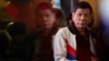 Cựu tổng thống Philippines Rodrigo Duterte phát biểu trong buổi mít-tinh tuyên bố ứng cử viên thượng nghị sĩ của đảng chính trị PDP-Laban trước cuộc bầu cử giữa nhiệm kỳ, tại Club Filipino ở San Juan, Metro Manila, ngày 13/2/2025.