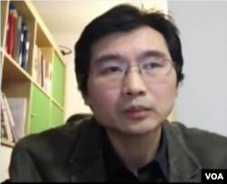 旅居德国的华裔资深媒体人长平接受美国之音采访(2016年3月28日)