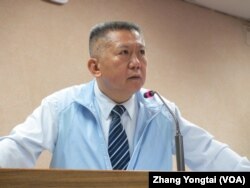 台湾执政党国民党立委杨应雄(美国之音张永泰拍摄)