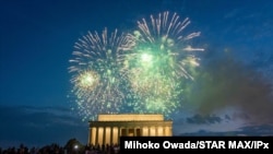 آتش بازی در شهر واشنگتن - ۴ ژوئیه ۲۰۲۰