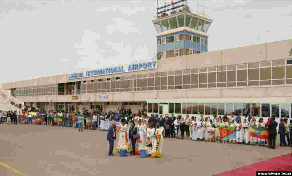 በረራ መንገዲ ኣየር ኢትዮጵያ ናብ ኣስመራ