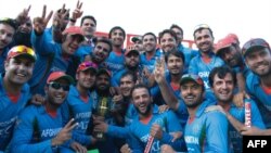 پیروزی تیم ملی کرکت افغانستان در مقابل زمبابوی