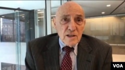 前美国国防部官员博思科2019年3月4日在华盛顿接受美国之音采访(美国之音锺辰芳拍摄）