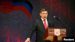 آلکساندر زاخارچنکو رهبر شورشیان جدایی‌طلب اوکراین 