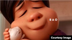 石之予执导皮克斯动画工作室的短片《包宝宝》（预告片截图）