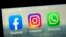 Applikasyon mobil pou Facebook, Instagram ak WhatsApp. 