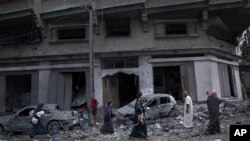 تصاویری از حملات اسرائیل به غزه