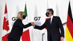 دیدار بلینکن و تراس در نشست جی هفت- آرشیو