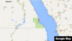 Halaïb et Chalatin, deux régions disputées pour le Soudan. 