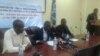 Les mouvements citoyens congolais et 169 organisations de la société civile ont organisé une conférence de presse conjointe pour présenter leur position commune pour une alternance politique pacifique le 19 décembre 2016, à Kinshasa, RDC, 21 octobre 2016.