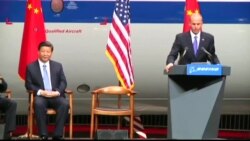 习近平造访波音工厂