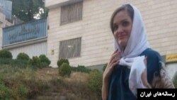 مریم نقاش زرگران، نوکیش مسیحی، که در زندان اوین محبوس شده بود - عکس از وبسایت محبت نیوز