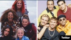 backstreet boys and spice girls