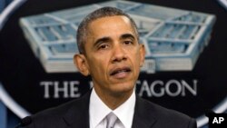 Le président Barack Obama au Pentagone, le lundi 14 décembre 2015 (AP Photo / Evan Vucci)