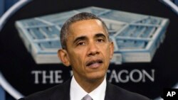 سخنرانی باراک اوباما رئیس جمهوری ایالات متحده در پنتاگون درباره مبارزه با داعش - 14 دسامبر 2015 