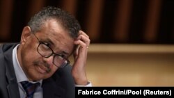 Mkurugenzi wa WHO Tedros Adhanom Ghebreyesus.