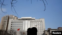 天津第二中级“人民法院”2018年12月26日外景（路透社）